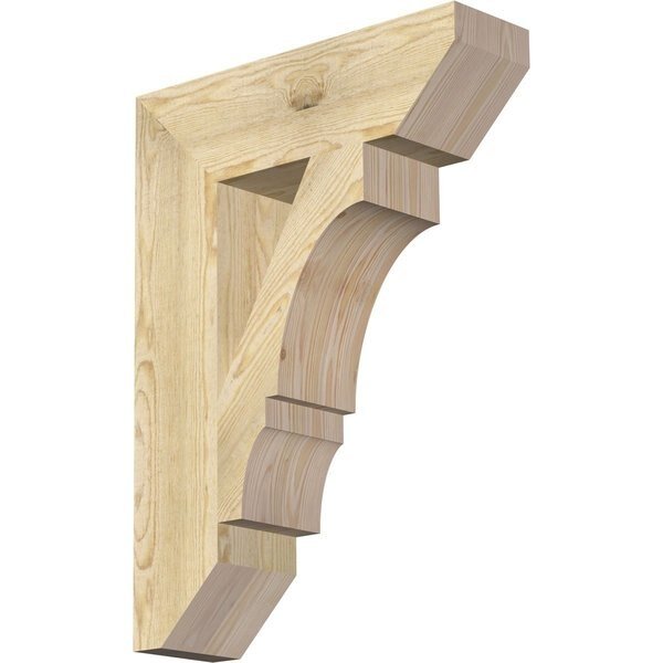 Balboa Slat Rough Sawn Bracket, Douglas Fir, 6